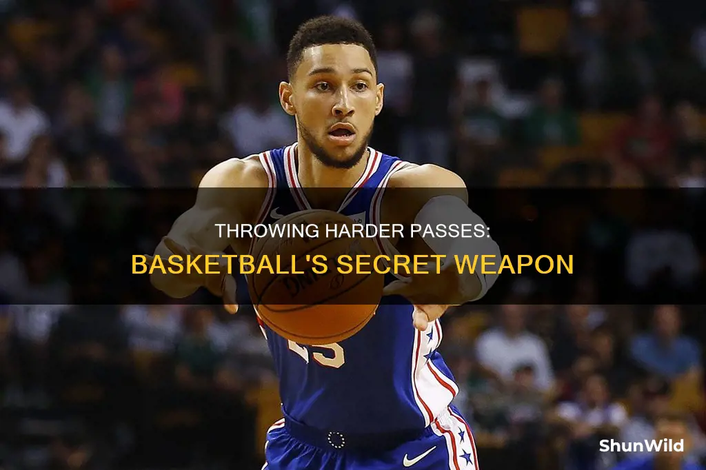 how to throw harder passes in basketball