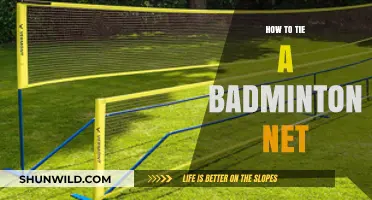 Guide to Tying a Badminton Net Tightly