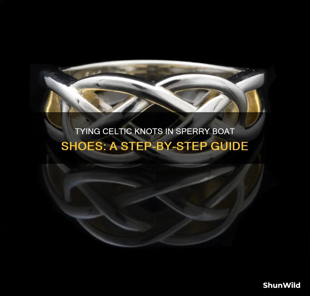 how to tie a celtic knot in sperry boat shoes