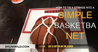Creating a Basketball Net: String Art Made Simple