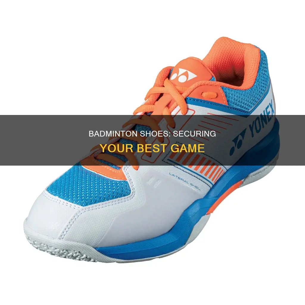 how to tie badminton shoes