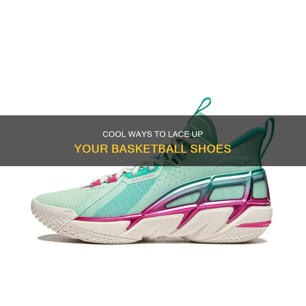 how to tie basketball shoes cool