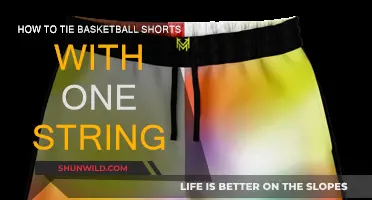 The Art of Tying Basketball Shorts: One String, Many Ways
