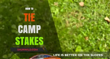 Mastering Campsite Setup: A Guide to Tying Camp Stakes Effectively