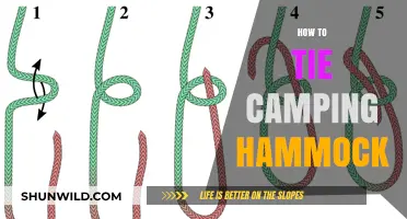Master the Art of Tying Your Camping Hammock for Ultimate Comfort