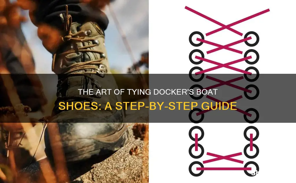 how to tie dockers boat shoes