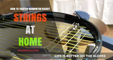 Tighten Your Badminton Racket Strings: A DIY Guide