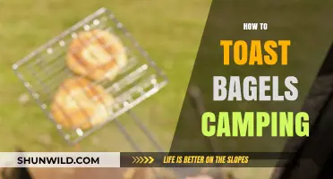 Camping Breakfast Hacks: Perfectly Toasted Bagels Over the Fire