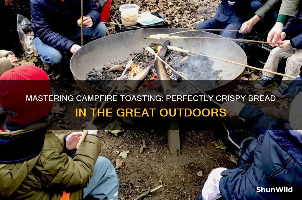 how to toast bread camping
