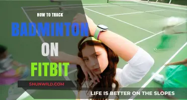 Fitbit Badminton Tracking: Steps to Follow
