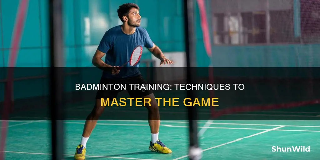 how to train badminton