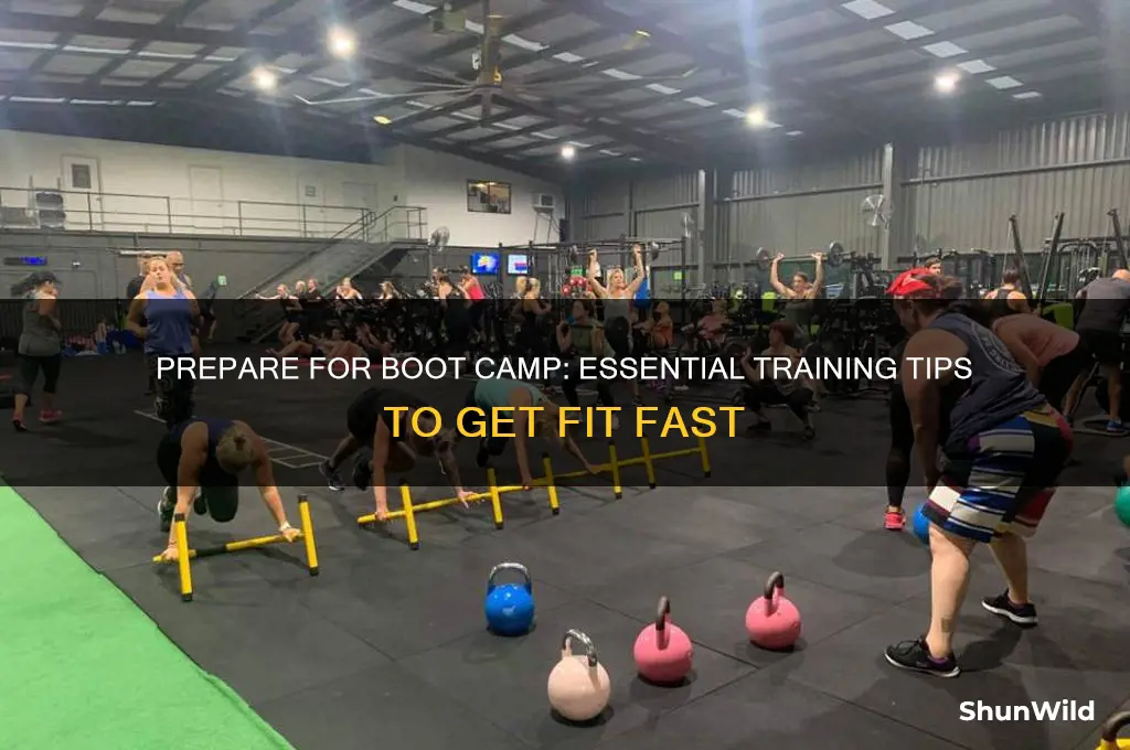 how to train before boot camp