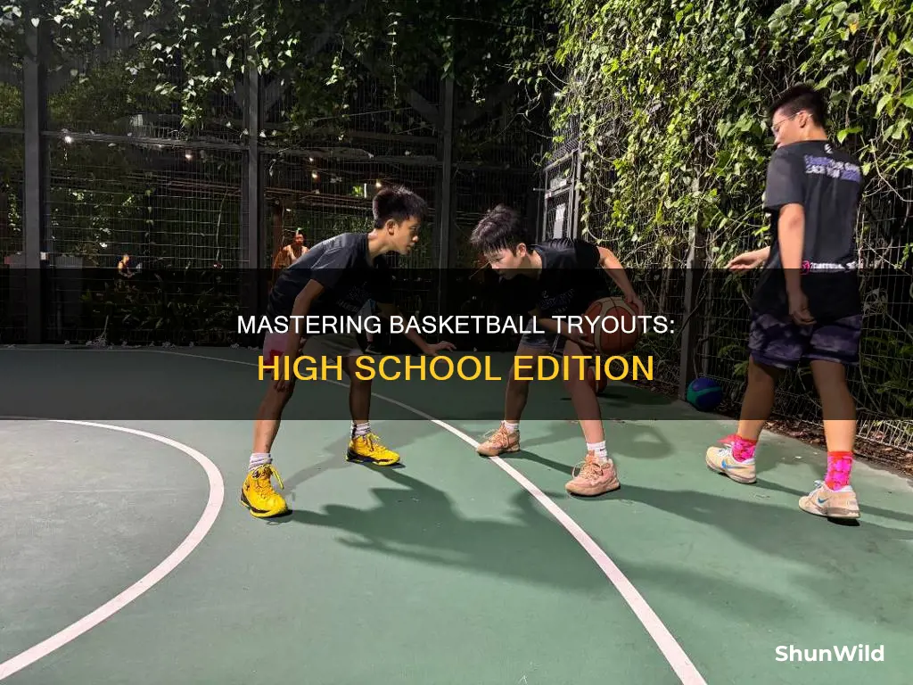 how to train for high school basketball tryouts