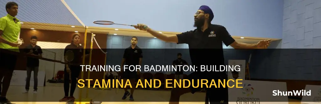 how to train stamina for badminton