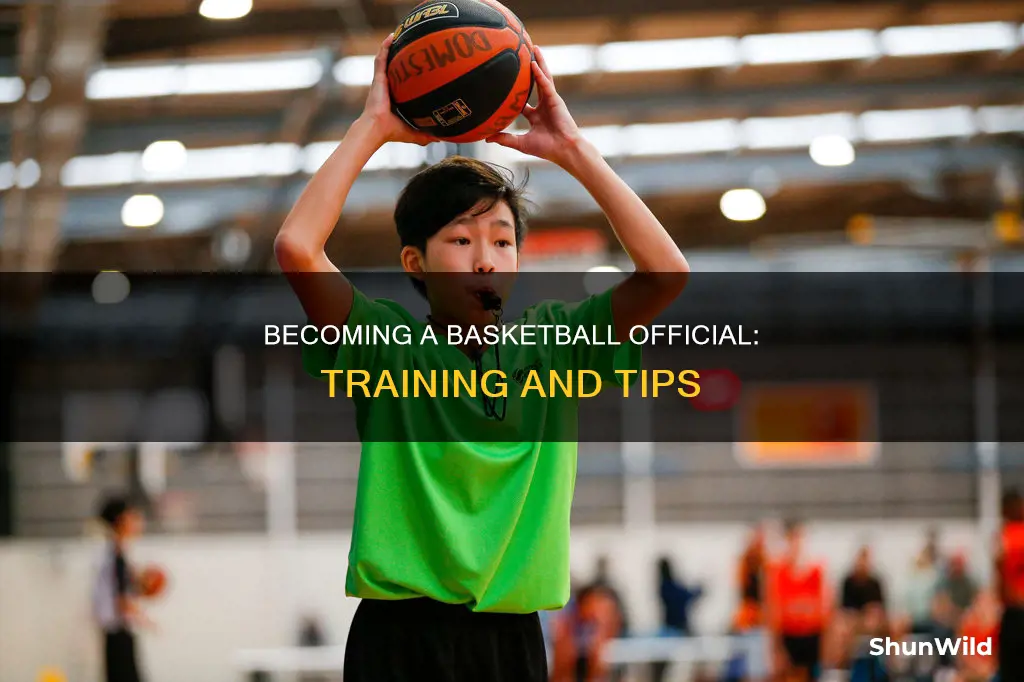 how to train to become a basketball official