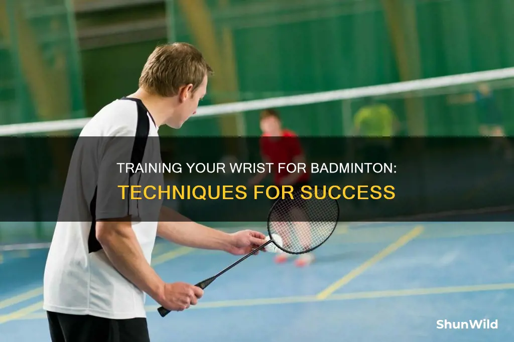 how to train your wrist for badminton