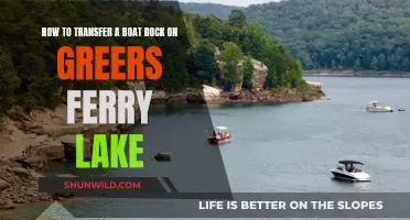 Transferring a Boat Dock on Greers Ferry Lake: A Step-by-Step Guide