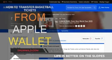 Transferring Basketball Tickets: Apple Wallet Guide