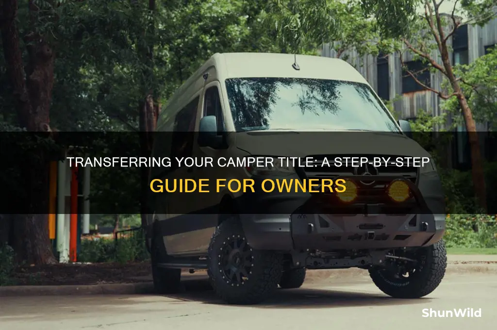 how to transfer camper title