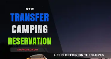 Easy Steps to Transfer Your Camping Reservation Hassle-Free