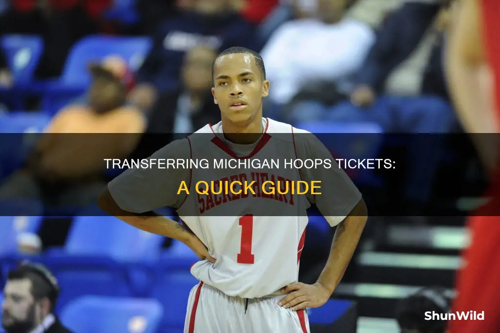 how to transfer michigan basketball tickets