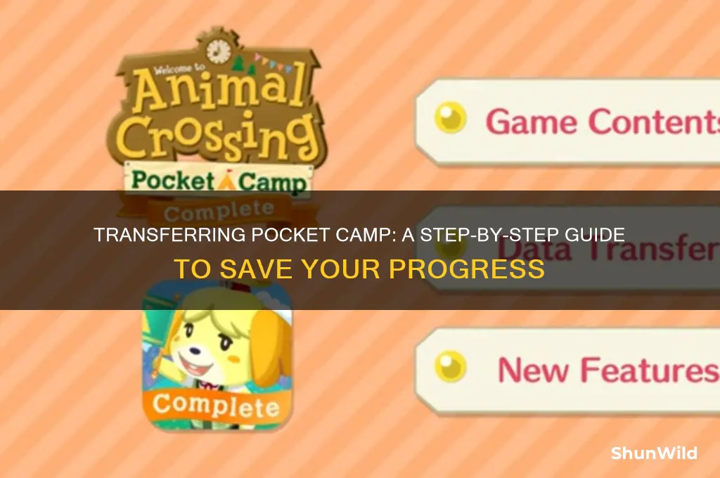 how to transfer pocket camp