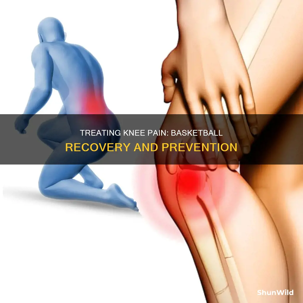 how to treat knee pain from basketball
