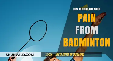 Badminton Shoulder Pain: Treatment and Prevention
