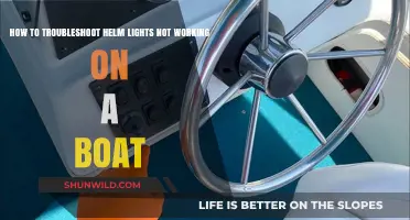 Troubleshooting Helm Lights: A Guide to Getting Your Boat's Lights Back On