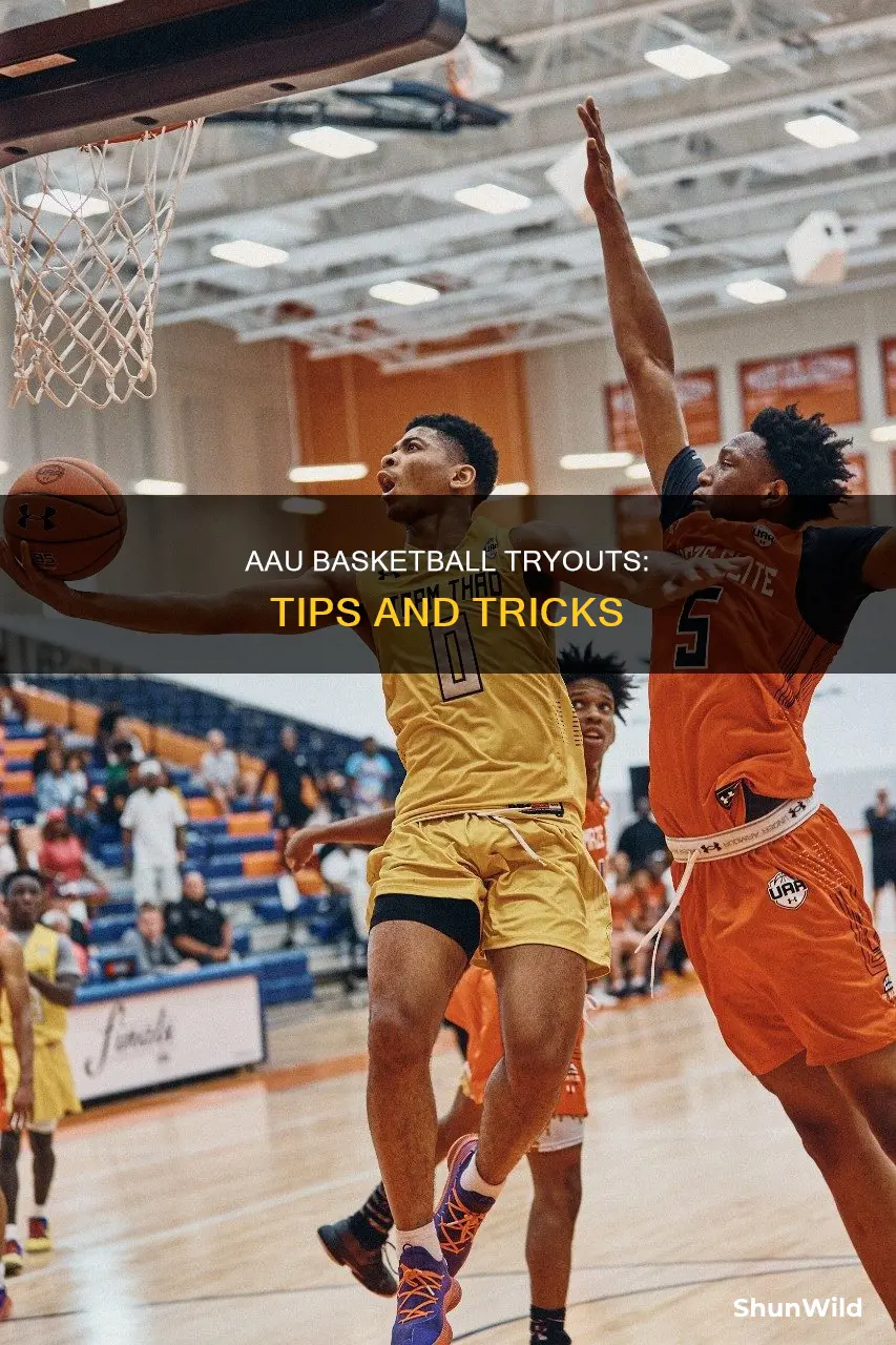 how to tryout for aau basketball