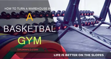 Transforming a Warehouse into Your Dream Basketball Gym