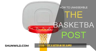Taking Down the Basketball Post: A Step-by-Step Guide