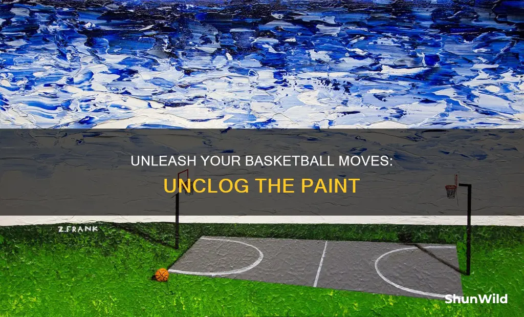 how to unclog the paint in basketball