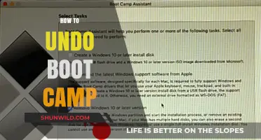 Undoing Boot Camp: A Step-by-Step Guide to Removing Windows
