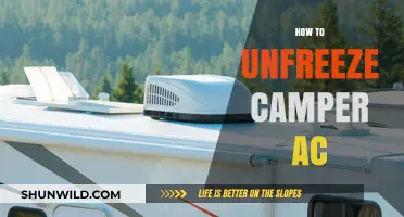 Quick Fixes to Unfreeze Your Camper AC and Stay Cool