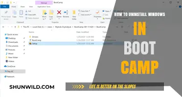Uninstall Windows from Boot Camp: A Step-by-Step Guide