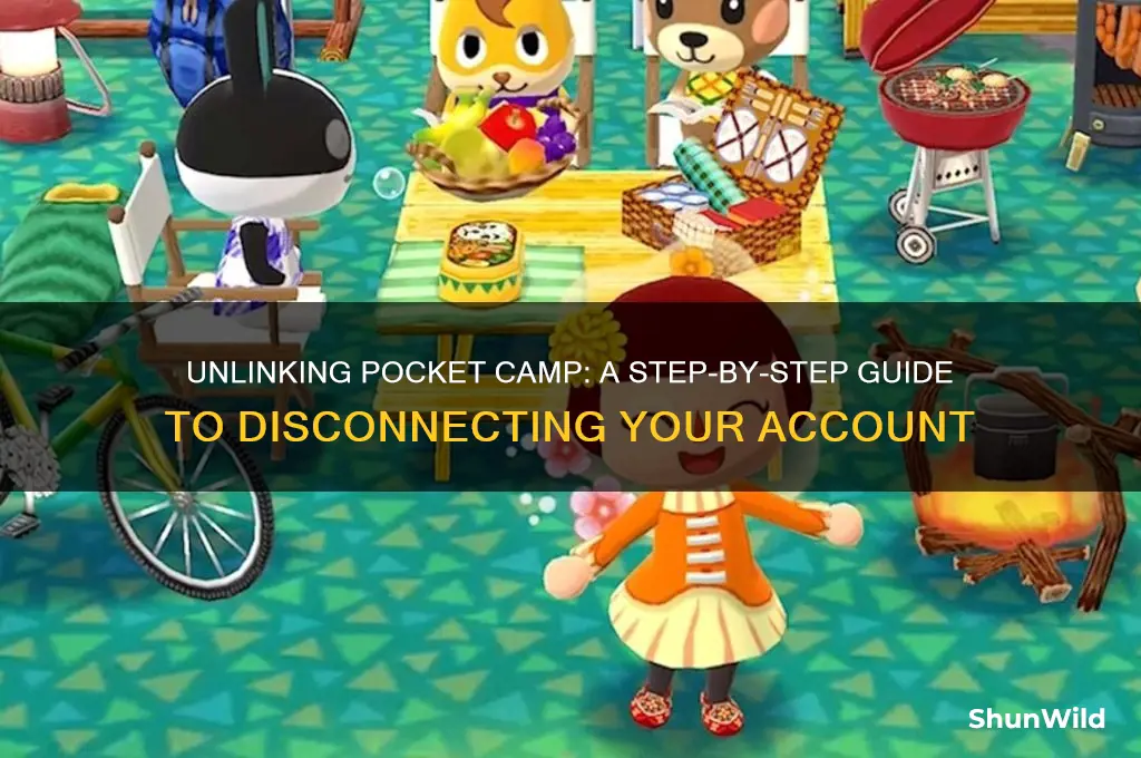 how to unlink pocket camp