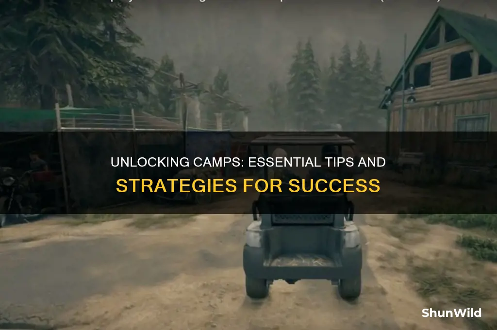 how to unlock camps
