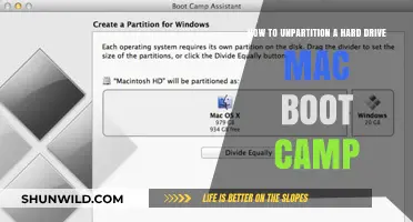 Unpartition Mac Boot Camp: Guide to Removing Hard Drive Partitions