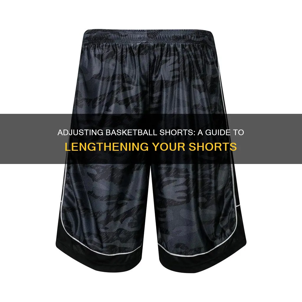 how to unshorten basketball shorts