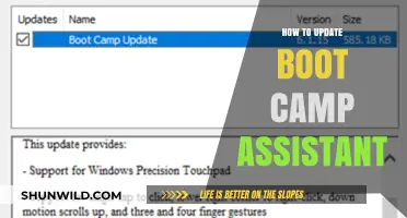 Updating Boot Camp Assistant: A Step-by-Step Guide for Mac Users