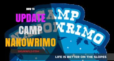 Mastering Camp NaNoWriMo Updates: A Step-by-Step Guide for Writers