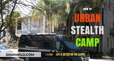 Urban Stealth Camping: Tips for Discreet Outdoor Adventures in Cities