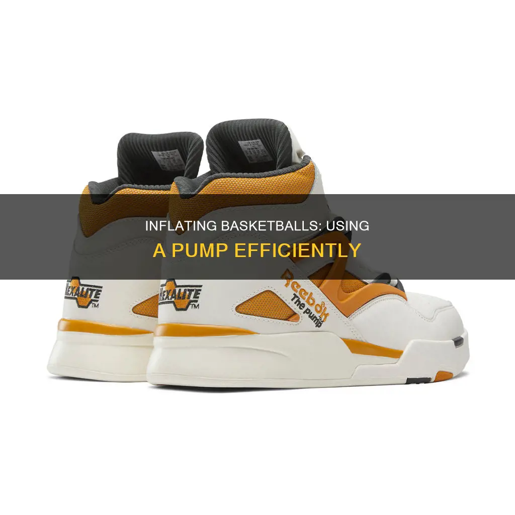 how to use a basketball pump