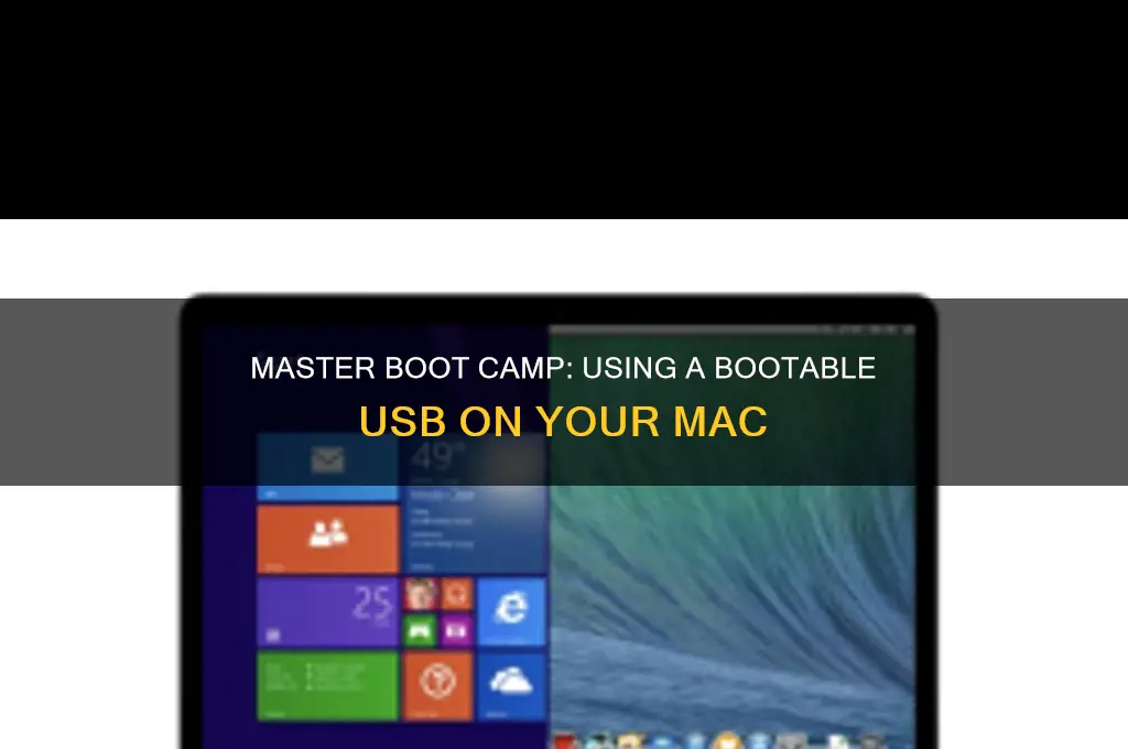 how to use a bootable usb in boot camp