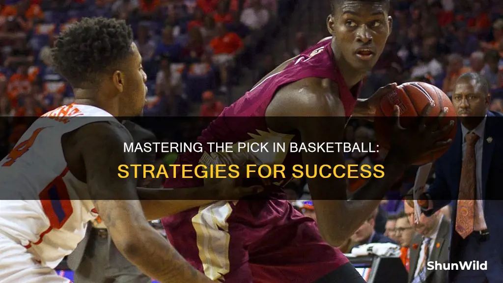 how to use a pick in basketball