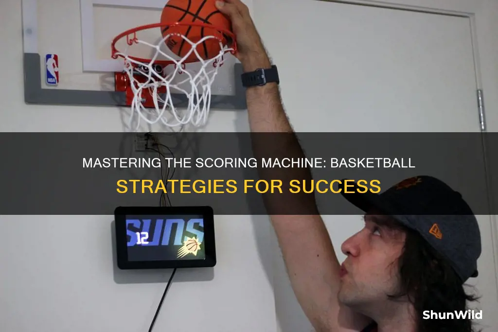 how to use a scoring machine basketball