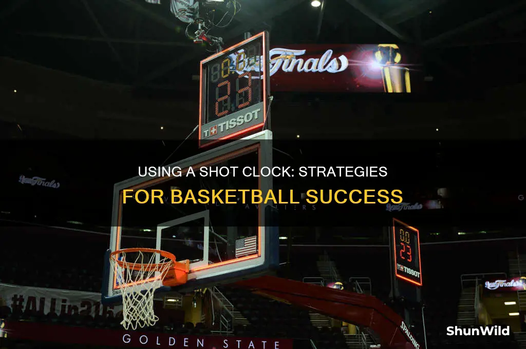 how to use a shot clock in basketball