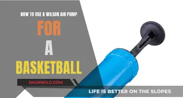 Inflating Basketballs: Using the Wilson Air Pump