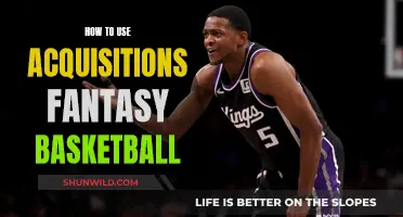 Acquisitions Strategy: Fantasy Basketball Guide